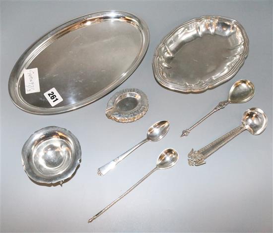 Collection of Danish & Continental silver